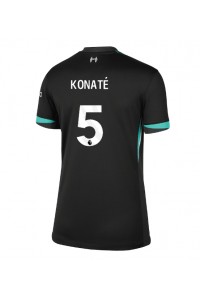 Liverpool Ibrahima Konate #5 Voetbaltruitje Uit tenue Dames 2024-25 Korte Mouw